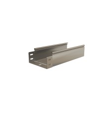 Лоток неперфорированный 400x80x3000x1 мм Hyperline RST-NMT-400-80-3000-1-SZ