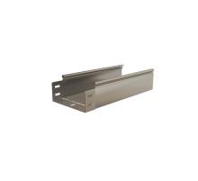 Лоток неперфорированный 150x80x3000x1 мм Hyperline RST-NMT-150-80-3000-1-SZ