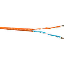 Кабель UTP2 cat.5e одножильный 305м CCA нг(А)-HF LSZH оранжевый Netko Optima N.UTP-67482.25.0B (67482)