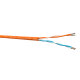 Кабель UTP2 cat.5e одножильный 305м CCA нг(А)-HF LSZH оранжевый Netko Optima N.UTP-67482.25.0B (67482)