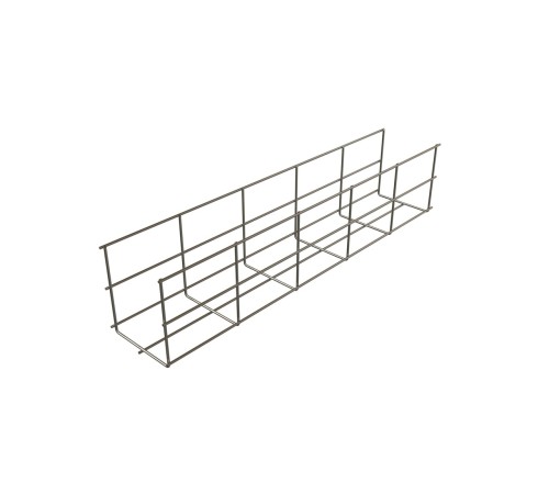 Проволочный лоток 100х100x3000-4 0 мм. Hyperline EWT-CRW-100-100-3000-4 0-EZ EWT-CRW-100-100-3000-4,0-EZ