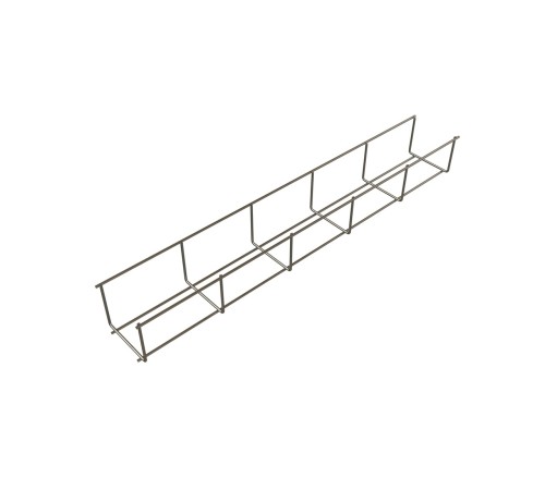 Проволочный лоток 50х60x3000-4 0 мм. Hyperline EWT-CRW-50-60-3000-4 0-EZ EWT-CRW-50-60-3000-4,0-EZ