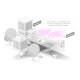 Точка доступа MikroTik Wireless Wire Cube Pro CUBEG-5AC60AYPAIR