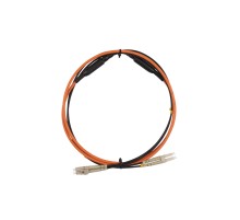 Патч-корд волоконно-оптический (шнур) Hyperline FC-AWS1/D-50-LC/PR-LC/PR-H-1M-LSZH-OR