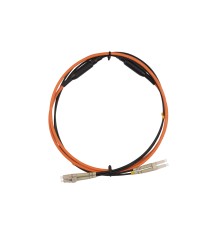 Патч-корд волоконно-оптический (шнур) Hyperline FC-AWS1/D-50-LC/PR-LC/PR-H-1M-LSZH-OR