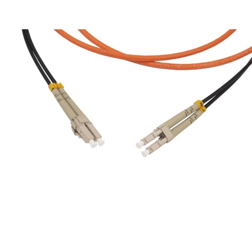 Патч-корд волоконно-оптический (шнур) Hyperline FC-AWS1/D-50-LC/PR-LC/PR-H-1M-LSZH-OR