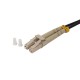 Патч-корд волоконно-оптический (шнур) Hyperline FC-AWS1/D-50-LC/PR-LC/PR-H-1M-LSZH-OR