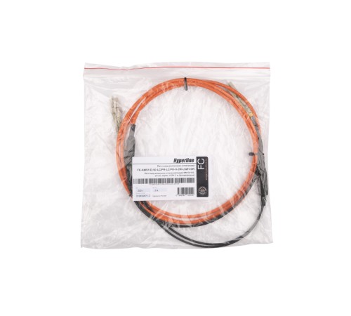Патч-корд волоконно-оптический (шнур) Hyperline FC-AWS1/D-50-LC/PR-LC/PR-H-2M-LSZH-OR