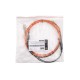 Патч-корд волоконно-оптический (шнур) Hyperline FC-AWS1/D-50-LC/PR-LC/PR-H-2M-LSZH-OR