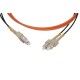 Патч-корд волоконно-оптический (шнур) Hyperline FC-AWS1/D-50-LC/PR-LC/PR-H-2M-LSZH-OR