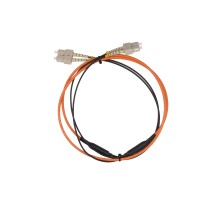 Патч-корд волоконно-оптический (шнур) Hyperline FC-AWS1/D-50-SC/PR-SC/PR-H-1M-LSZH-OR