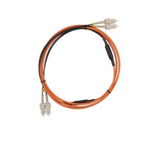 Патч-корд волоконно-оптический (шнур) Hyperline FC-AWS1/D-50-SC/PR-SC/PR-H-2M-LSZH-OR