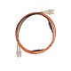 Патч-корд волоконно-оптический (шнур) Hyperline FC-AWS1/D-50-SC/PR-SC/PR-H-2M-LSZH-OR
