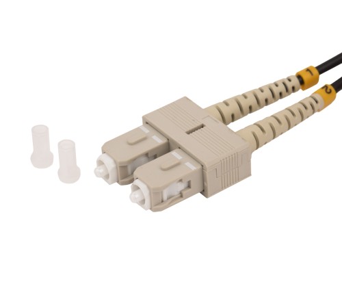 Патч-корд волоконно-оптический (шнур) Hyperline FC-AWS1/D-50-SC/PR-SC/PR-H-2M-LSZH-OR