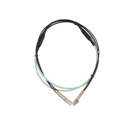 Патч-корд волоконно-оптический (шнур) Hyperline FC-AWS1/D-503-LC/PR-LC/PR-H-1M-LSZH-AQ