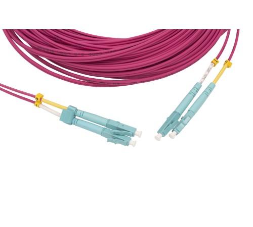 Патч-корд волоконно-оптический (шнур) Hyperline FC-D2-504-LC/PR-LC/PR-H-25M-LSZH-MG