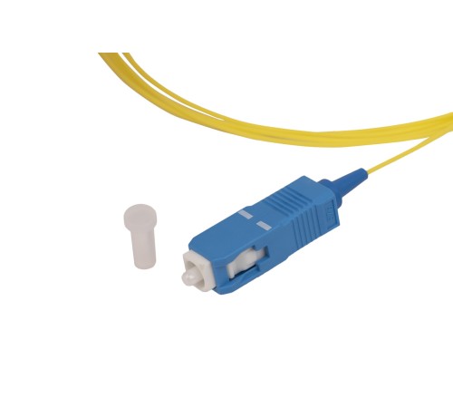 Пигтейл волоконно-оптический SM 9/125 (OS2) SC/UPC 2 м LSZH Hyperline FPT-B9-9-SC/UR-2M-LSZH-YL Пигтейл волоконно-оптический SM 9/125 (OS2) SC/UPC 2 м LSZH Hyperline FPT-B9-9-SC/UR-2M-LSZH-YL