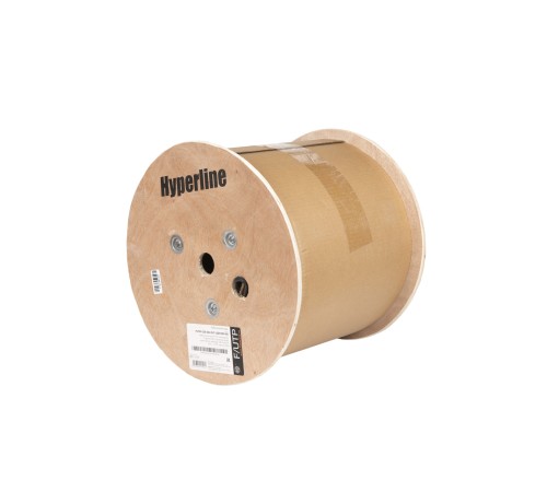 Кабель витая пара Hyperline FUTP4-C5E-S24-OUT-LSZH-BK-500