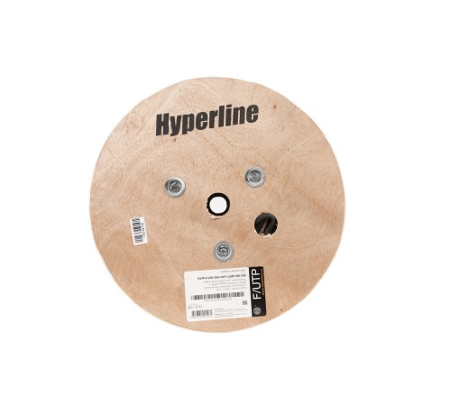 Кабель витая пара Hyperline FUTP4-C5E-S24-OUT-LSZH-BK-500