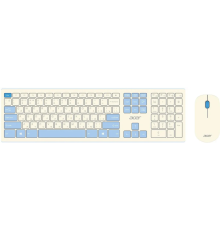 Клавиатура + мышь Acer OCC205 White ZL.ACCEE.00C