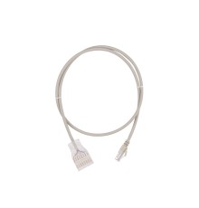 Патч-корд 110 тип - RJ-45 4 пары Cat.5e LSZH 1 м серый Hyperline PC-110-RJ45-4P-C5e-1M-LSZH-GY