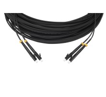 Патч-корд волоконно-оптический (шнур) Hyperline FC-D2-503-LC/PR-LC/PR-H-30M-LSZH-BK