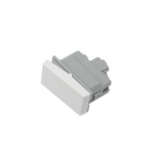 Выключатель 1М 45x22.5мм белый Hyperline M45/2-SW-WH