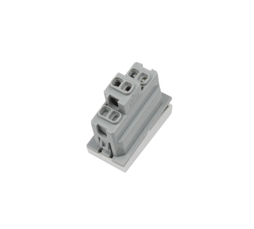 Выключатель 1М 45x22.5мм белый Hyperline M45/2-SW-WH