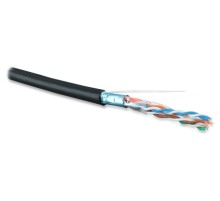 Кабель витая пара Hyperline FUTP4R-C6-S23-OUT-LSZH-BK-305