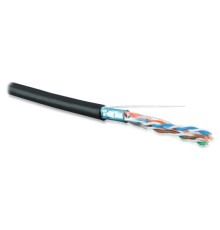 Кабель витая пара Hyperline FUTP4R-C6-S23-OUT-LSZH-BK-305