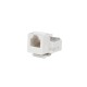 Вставка Keystone Jack RJ-12 (6P6C) Hyperline KJ1-6P6C-C2-90-WH