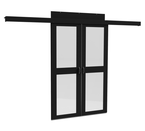 Дверной комплект для изолированного коридора Hyperline DGK-4202-DS1-R001-RAL9005