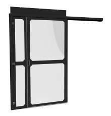 Дверной комплект для изолированного коридора Hyperline DGK-4208-D02-R001-RAL9005