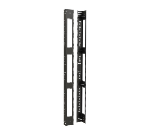 19'' монтажный профиль Hyperline CTRM19-TSU-42U-RAL9005 19'' монтажный профиль Hyperline CTRM19-TSU-42U-RAL9005