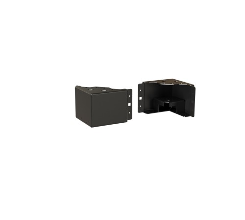 Углы цоколя TSR (4 шт.) Hyperline TLT3-CC-RAL9005