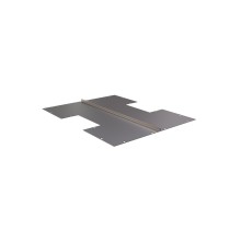 Панель крыши глухая шкаф 600х1000 для шкафов TSR Hyperline RF-TS-0610-RAL9005