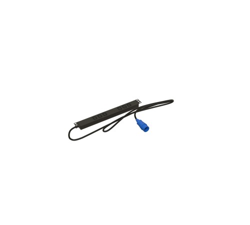 Блок распределения питания Hyperline SHE19-6IEC-2.5PVB