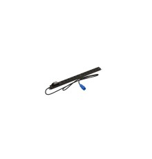 Блок розеток вертикальный Hyperline SHE-12SH-B-2.5PVB