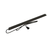 Блок розеток вертикальный Hyperline SHE-20IEC-4BIEC-2.5AIEC