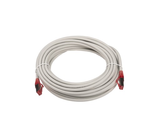Патч-корд Hyperline PC-LPM-STP-RJ45-RJ45-C5e-10M-LSZH-GY