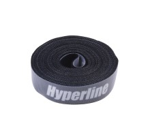 Лента (липучка) в рулоне ширина 25 мм длина 5 м черная Hyperline WASNR-5x25-BK