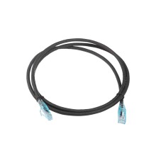 Патч-корд Hyperline PC-LPM-UTP-RJ45-RJ45-C6-1.5M-LSZH-BK