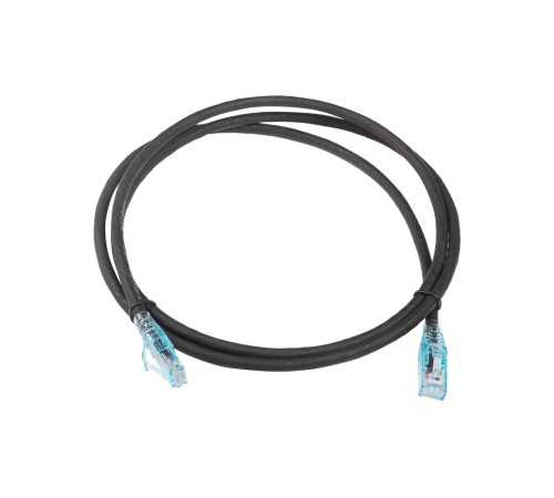 Патч-корд Hyperline PC-LPM-UTP-RJ45-RJ45-C6-1.5M-LSZH-BK