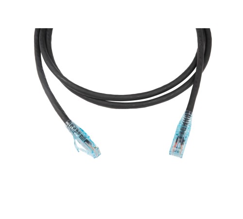 Патч-корд Hyperline PC-LPM-UTP-RJ45-RJ45-C6-1.5M-LSZH-BK