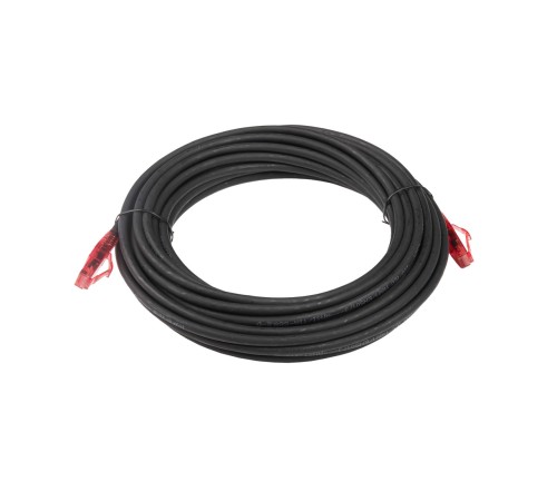 Патч-корд Hyperline PC-LPM-UTP-RJ45-RJ45-C5e-10M-LSZH-BK
