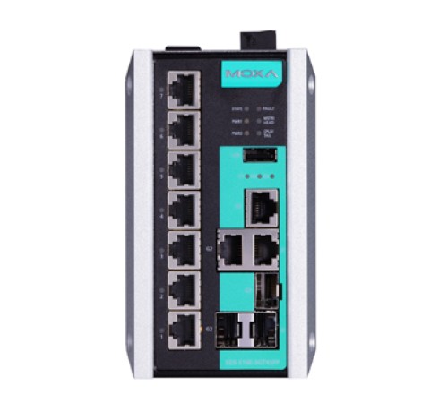 Коммутатор Moxa EDS-510E-3GTXSFP-T