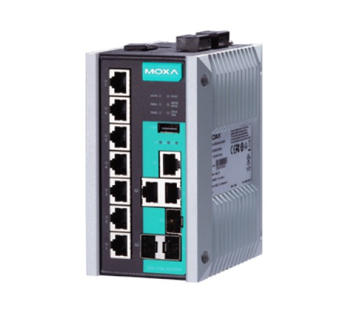 Коммутатор Moxa EDS-510E-3GTXSFP-T