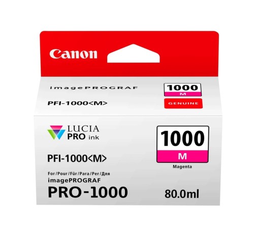 Картридж Canon PFI-1000 Magenta 0548C001
