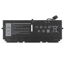 Батарея Dell 4-cell 52Whr для Dell XPS 13 9300/9310/9380 (722KK/2XXFW) (id 2329)