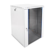 Шкаф телекоммуникационный настенный разборный ЭКОНОМ 18U (600x650) дверь стекло ЦМО ШРН-Э-18.650 30144251606